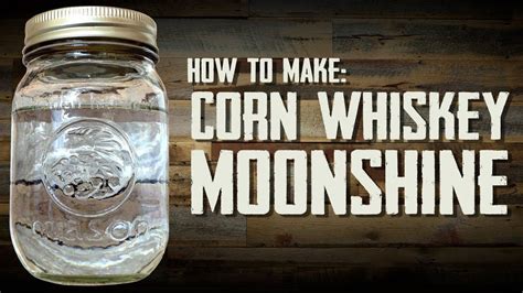 How do you make corn mash for moonshine. Things To Know About How do you make corn mash for moonshine. 